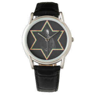 Reloj De Pulsera Estrella Haile Selassie de David