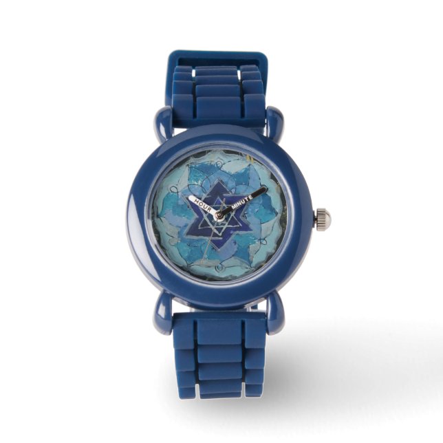 Reloj De Pulsera Estrella multiversa de David (Anverso)