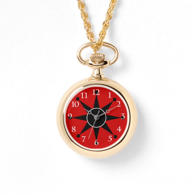 Reloj De Pulsera Estrella retro (Anverso)