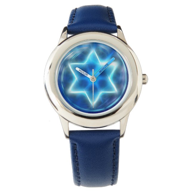 Reloj De Pulsera Estrella rodeada (Anverso)