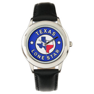 Reloj De Pulsera Estrella solitaria de Texas