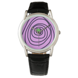 Reloj De Pulsera Estrella Verde Swirl