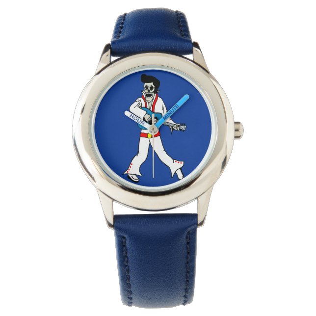 Reloj De Pulsera Estrella Zombie Rock N' Roll Watch (Anverso)