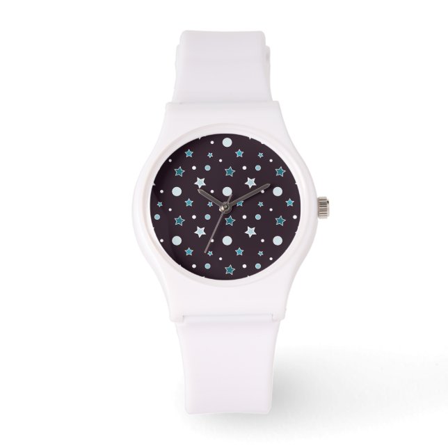 Reloj De Pulsera Estrellas Azules (Anverso)