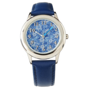 Reloj De Pulsera Estrellas de David Stainde Glass
