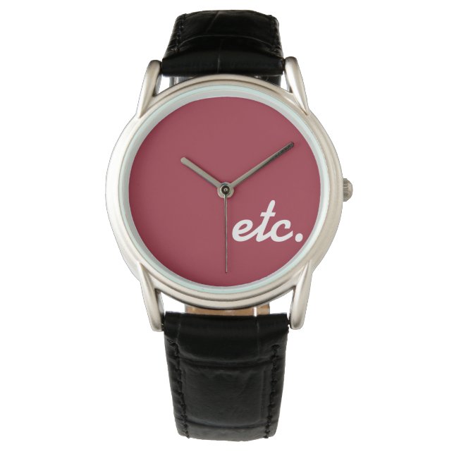 Reloj De Pulsera Et Cetera (Anverso)