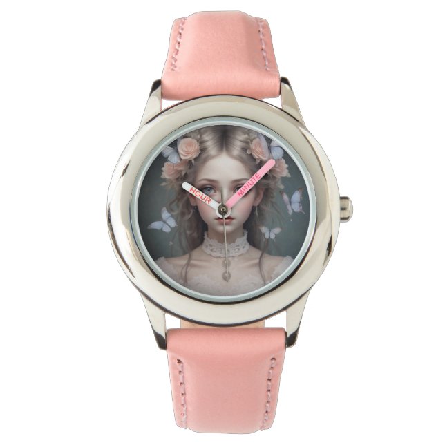 Reloj De Pulsera Ethereal Angelic Chica eWatch (Anverso)