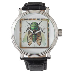 Reloj De Pulsera Eucharitolus insect 060924IREF216 - Watercolor