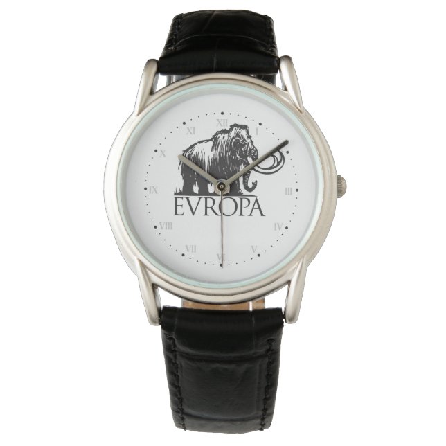 Reloj De Pulsera Europa Mammoth Nordic Mythology Viking Pagan (Anverso)