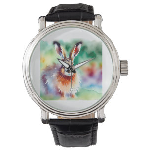 Reloj De Pulsera European hare 110924AREF146 - Watercolor