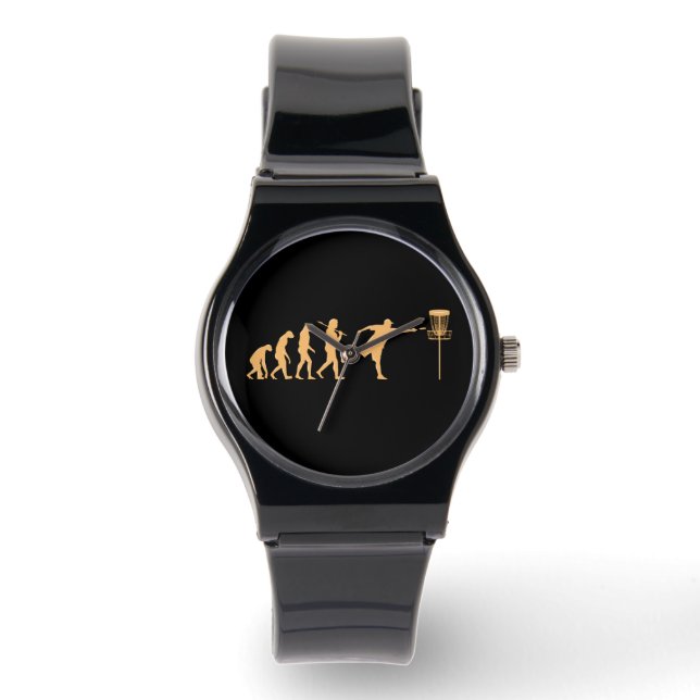 Reloj De Pulsera Evolución del disco de golf (Anverso)