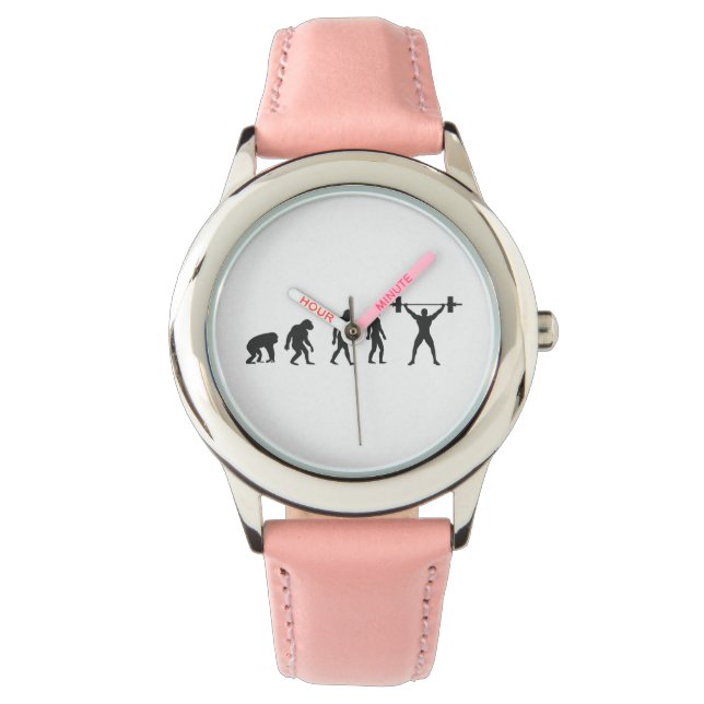 Reloj De Pulsera Evolución del Hombre (Anverso)