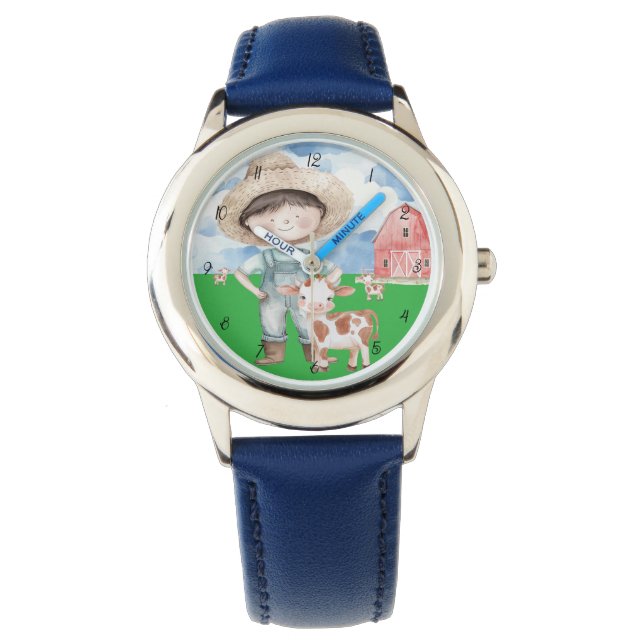 Reloj De Pulsera eWatch Armbanduhr mit Bauernhof Design  (Anverso)