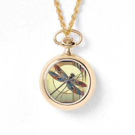 Reloj De Pulsera eWatch Art Deco Dragonfly