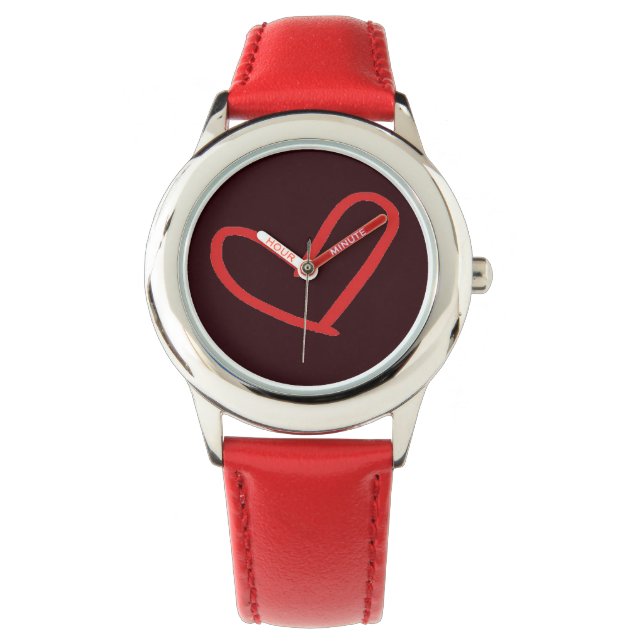 Reloj De Pulsera eWatch con corazón (Anverso)