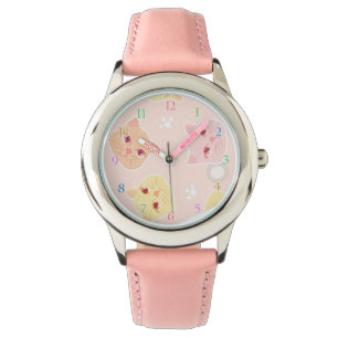Reloj De Pulsera eWatch de Chica de gatos