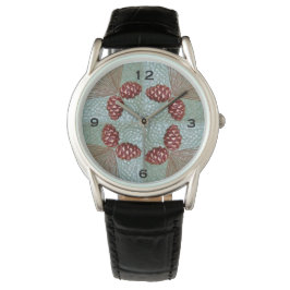 Reloj De Pulsera eWatch de los hombres con pinecones