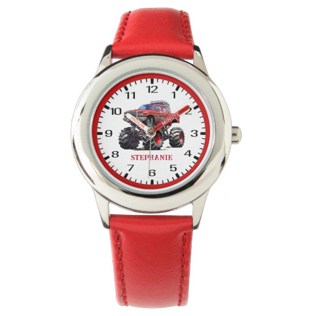 Reloj De Pulsera eWatch de los niños del Camión Rojo (Anverso)