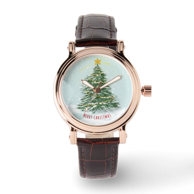 Reloj De Pulsera eWatch de navidades (Anverso)