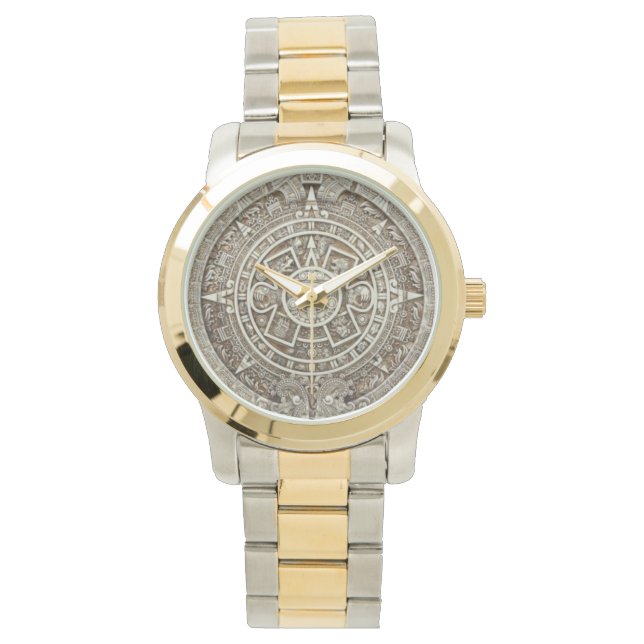 Reloj De Pulsera eWatch del calendario maya (Anverso)