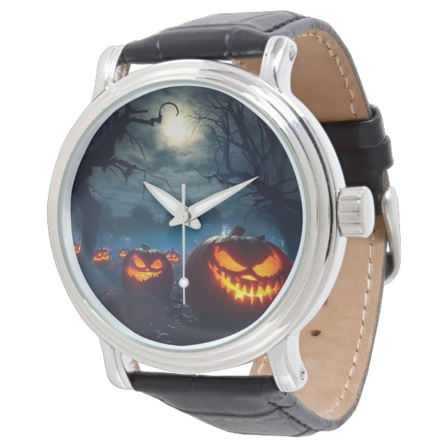 Reloj De Pulsera eWatch masculino de Halloween (Angular)