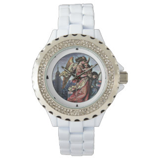Reloj De Pulsera eWatch religioso - Ángel con Cristo