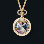 Reloj De Pulsera eWatch Watch<br><div class="desc">Funda Adulto Alloy con Alloy Chains Necklace Photo Watch Siga la pista del tiempo con su foto favorita en el dial con el Reloj de aleación de collar de EwatchFactory®. Este reloj es Alloy con un acabado combinado pulido y cepillado. Cadena de aleación. El movimiento de Japón garantiza un tiempo...</div>