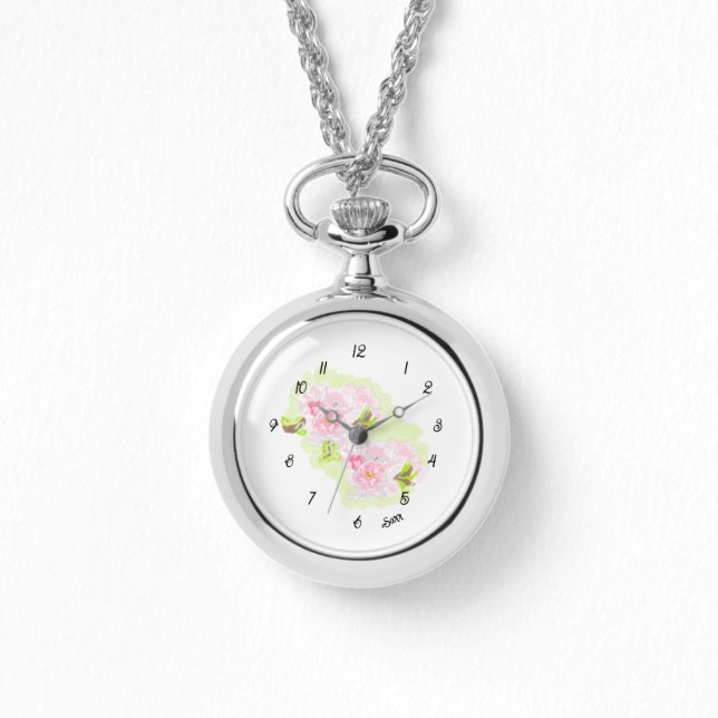 Reloj De Pulsera eWatch Watch : Flores de cerezo (Anverso)