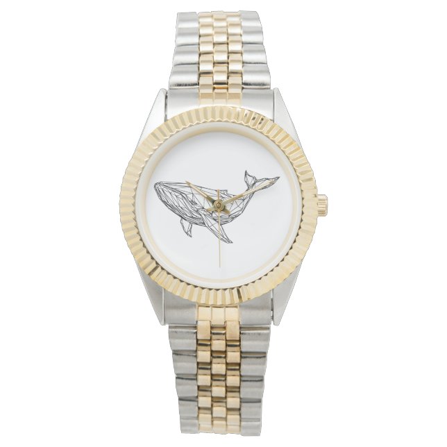 Reloj De Pulsera eWatch Watch Minimalist Geometric Whale (Anverso)