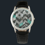 Reloj De Pulsera Exclusión II de Chevron<br><div class="desc">Estampados</div>