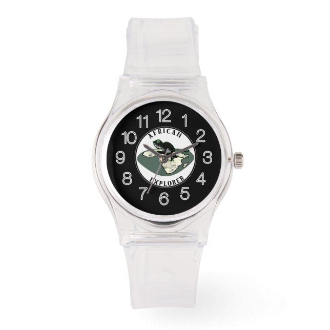 Reloj De Pulsera Explorador africano (Anverso)