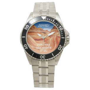 Reloj De Pulsera Explorar nuevos excursionistas en Nueva Altura esc