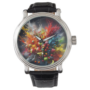 Reloj De Pulsera Explosión de frutas