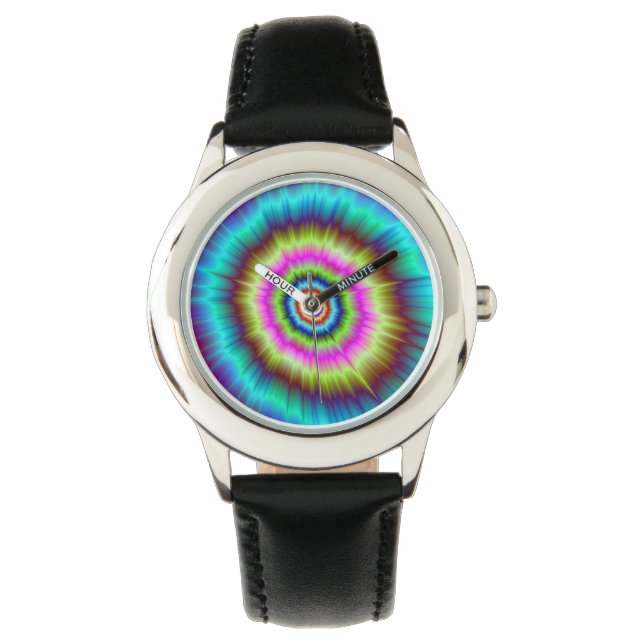 Reloj De Pulsera Explosión de tinte de mosaico (Anverso)