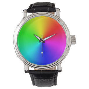 Reloj De Pulsera Explosión del arco iris