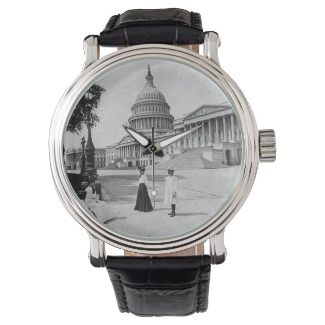 Reloj De Pulsera Exterior del Capitolio con mujeres (Anverso)
