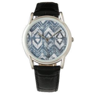 Reloj De Pulsera Extracción del añil - geométrica