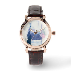 Reloj De Pulsera Extracto del interludio el en azul