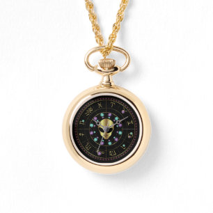 Reloj De Pulsera Extranjero del SCIFI del horóscopo