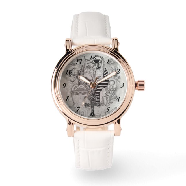 Reloj De Pulsera Extranjeros antiguos, Anubis (Anverso)