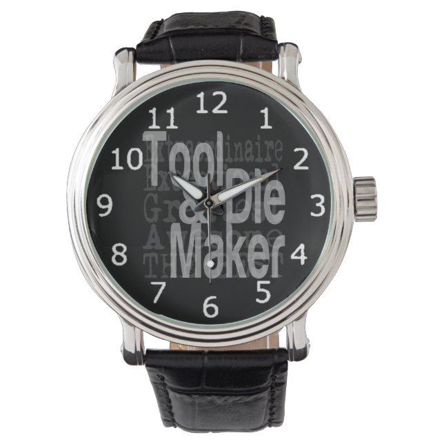 Reloj De Pulsera Extraordinaria creadora de herramientas y muertes (Anverso)