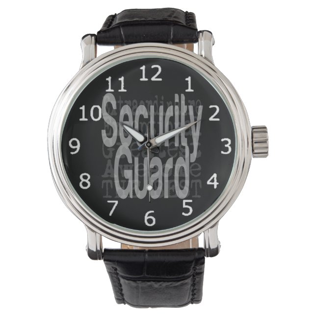 Reloj De Pulsera Extraordinaria de la Guardia de Seguridad (Anverso)