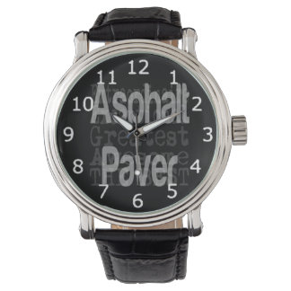 Reloj De Pulsera Extraordinaria del castor de asfalto