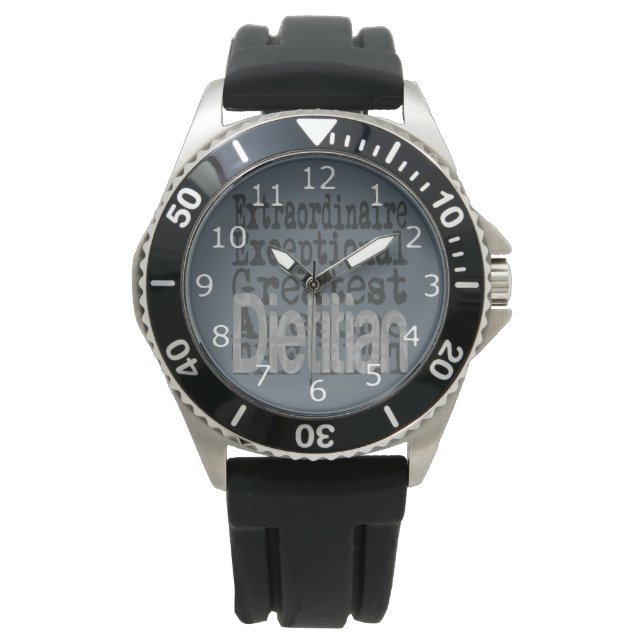 Reloj De Pulsera Extraordinaria dietista (Anverso)