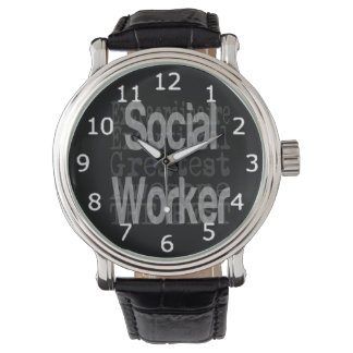 Reloj De Pulsera Extraordinaria trabajadora social