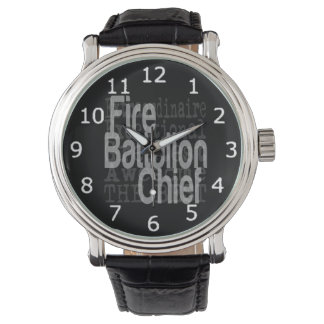 Reloj De Pulsera Extraordinario Jefe del Batallón de Fuego