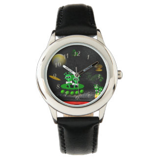 Reloj De Pulsera Extraterrestre en el ovni