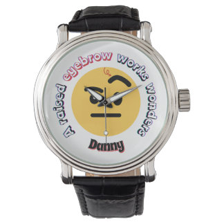 Reloj De Pulsera Eyebrow Sass: A Raised Eyebrow Works Wonders
