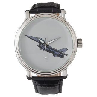Reloj De Pulsera F16 Fuerza Aérea de Avión de Avión de Avión de Com