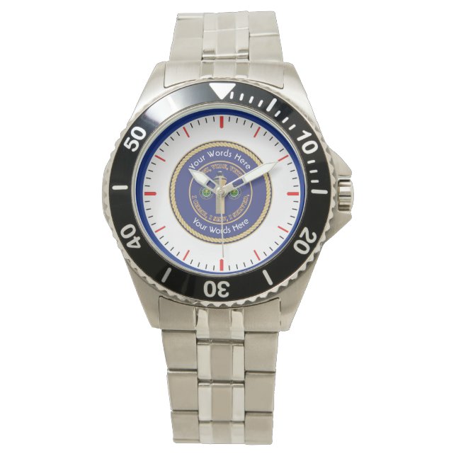 Reloj De Pulsera FAA VVV Escudo universal (Anverso)